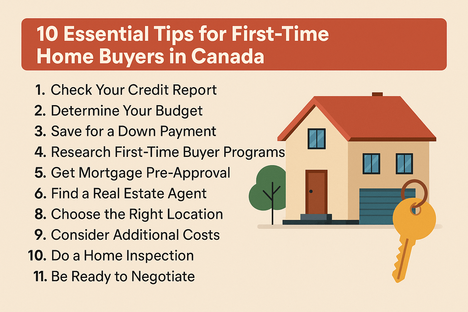10 Essential Tips for First-Time Home Buyers in Canada
