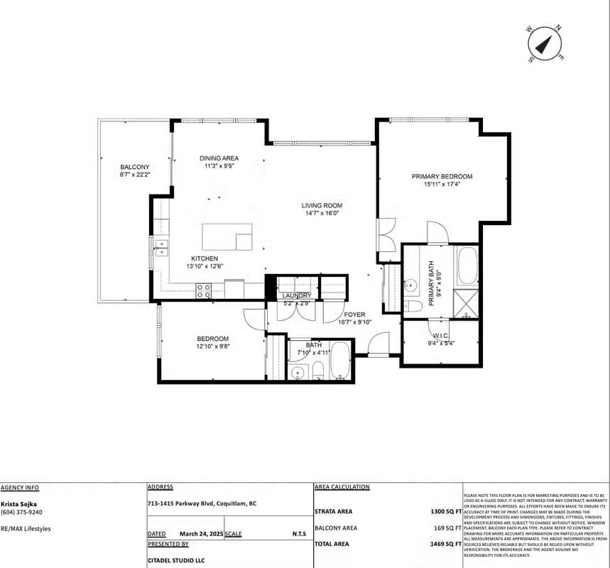 2 Bed 2 Bath PARKWAY BOULEVARD