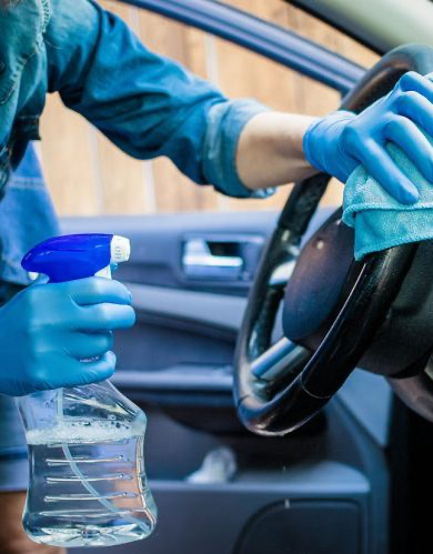 Lave Auto Bleu Blanc Rouge