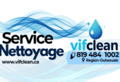 Vifclean service de nettoyage Inc. Gatineau entretien ménager